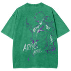 solo leveling Unisex Fit Washed T-Shirt 2501009734