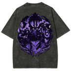 solo leveling Unisex Fit Washed T-Shirt 2501009735
