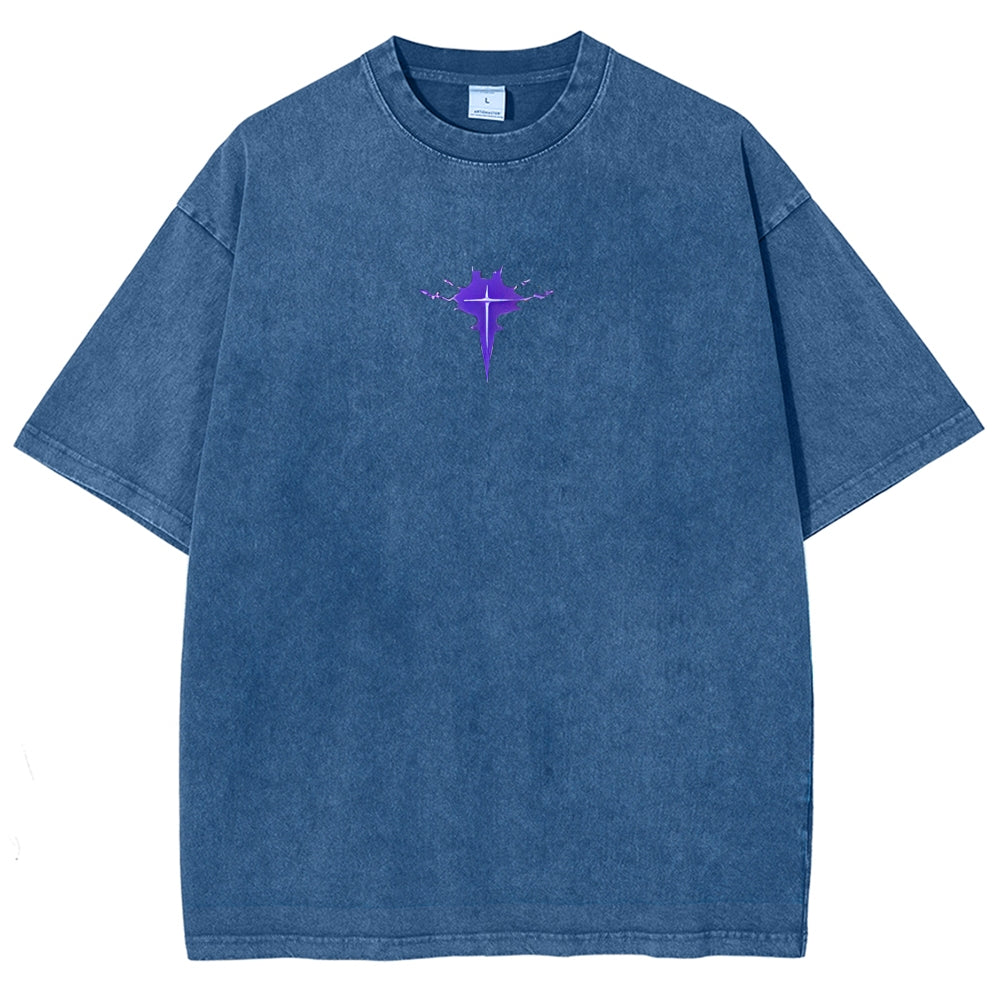 solo leveling Unisex Fit Washed T-Shirt 2501009735