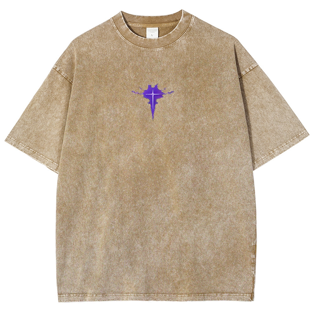 solo leveling Unisex Fit Washed T-Shirt 2501009735