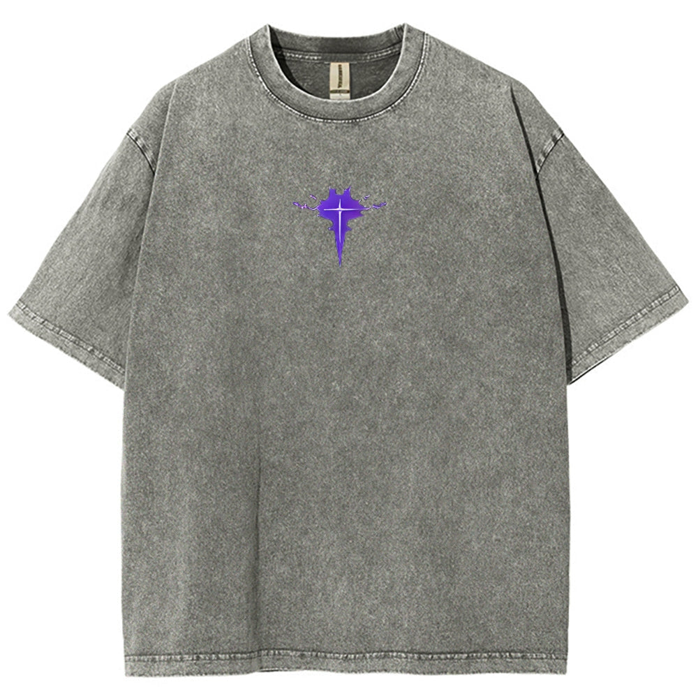 solo leveling Unisex Fit Washed T-Shirt 2501009735