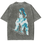 solo leveling Unisex Fit Washed T-Shirt 2501009736