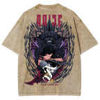 solo leveling Unisex Fit Washed T-Shirt 2501009744