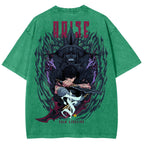 solo leveling Unisex Fit Washed T-Shirt 2501009744