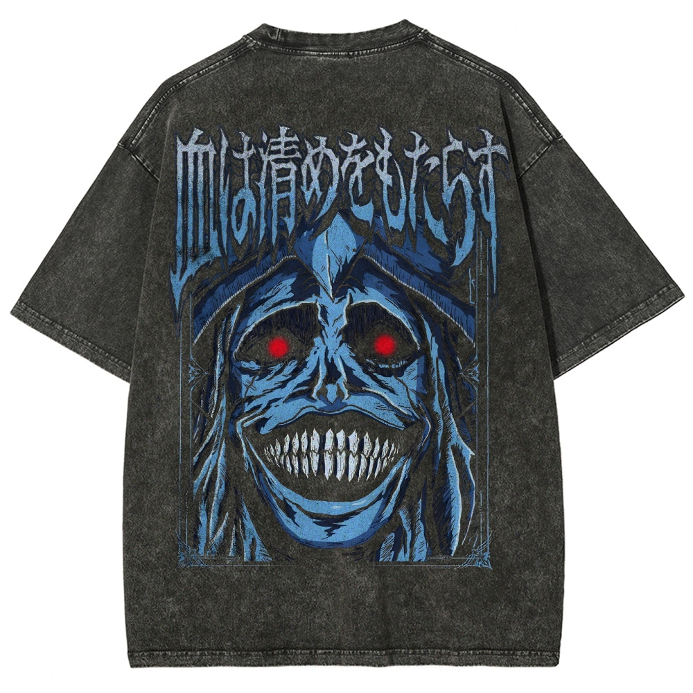 solo leveling Unisex Fit Washed T-Shirt 2502004256