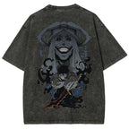 solo leveling Unisex Fit Washed T-Shirt 2502004266