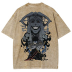 solo leveling Unisex Fit Washed T-Shirt 2502004266