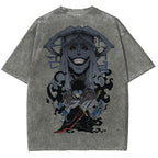 solo leveling Unisex Fit Washed T-Shirt 2502004266