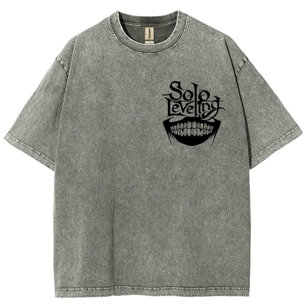 solo levelingUnisex Fit Washed T-Shirt 2502004724