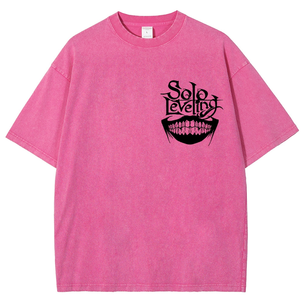 solo levelingUnisex Fit Washed T-Shirt 2502004724