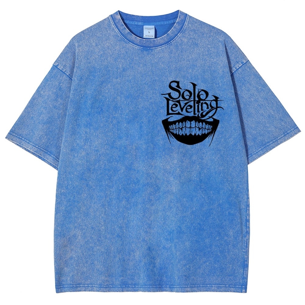 solo levelingUnisex Fit Washed T-Shirt 2502004724