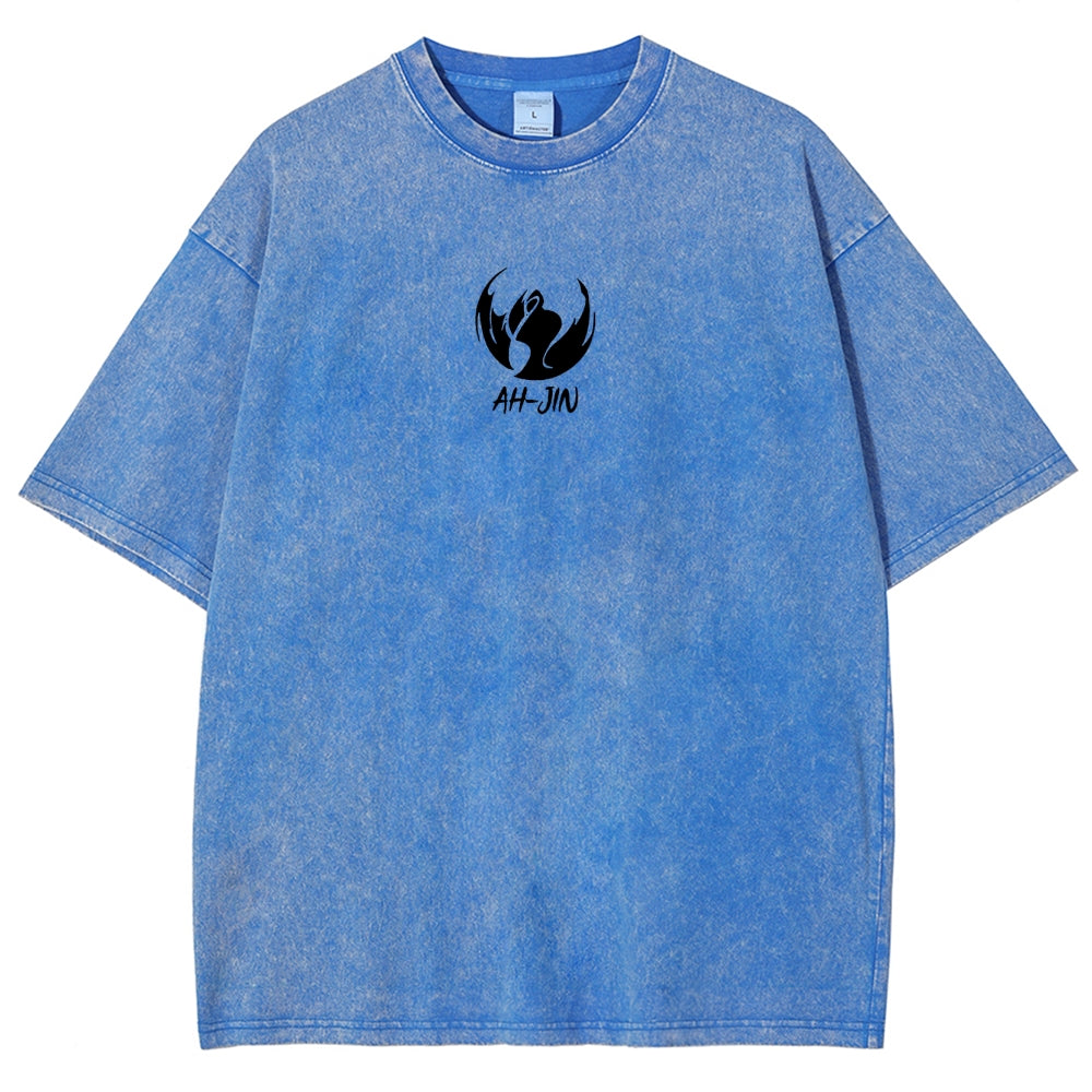 solo leveling Unisex Fit Washed T-Shirt 2502007458