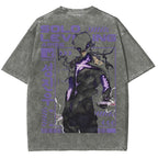 solo leveling Unisex Fit Washed T-Shirt 2502007460