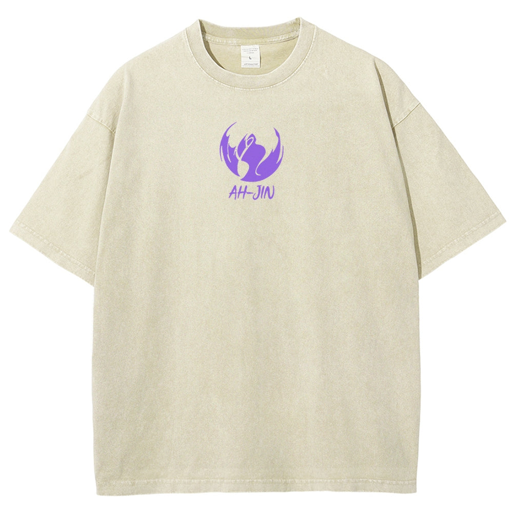 solo leveling Unisex Fit Washed T-Shirt 2502007467