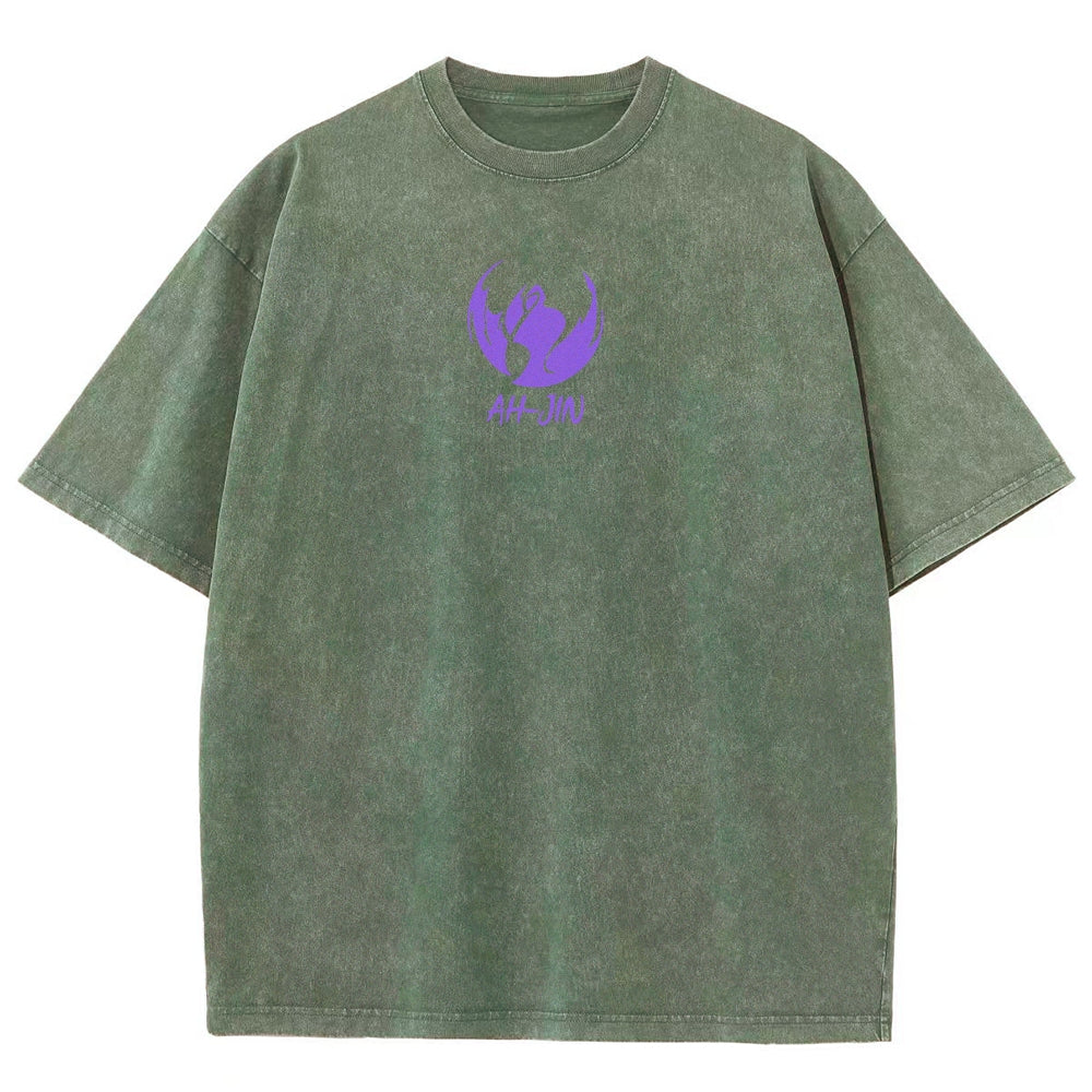 solo leveling Unisex Fit Washed T-Shirt 2502007467
