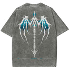solo leveling Unisex Fit Washed T-Shirt 2502007490