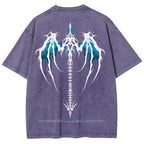 solo leveling Unisex Fit Washed T-Shirt 2502007490