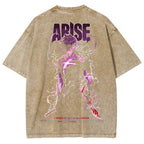 solo leveling Unisex Fit Washed T-Shirt 2502007499