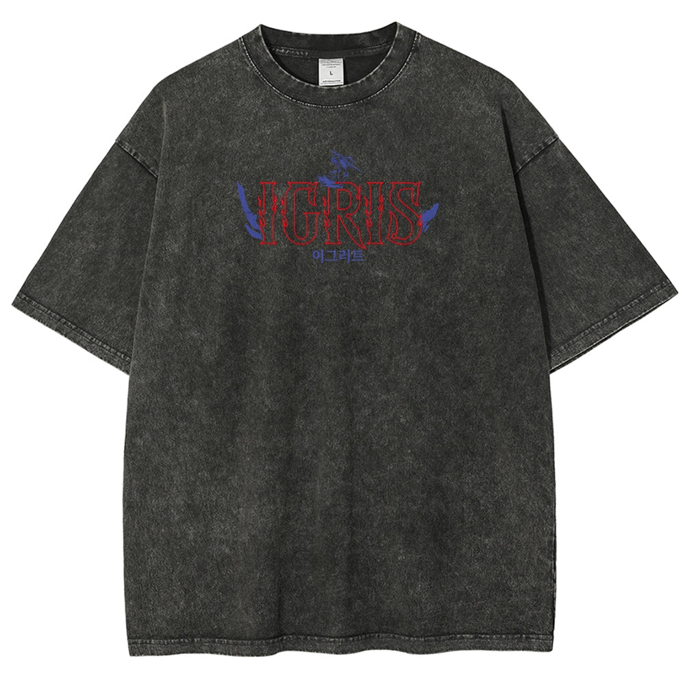 solo leveling Unisex Fit Washed T-Shirt 2502007508