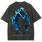 solo leveling Unisex Fit Washed T-Shirt 2502007514