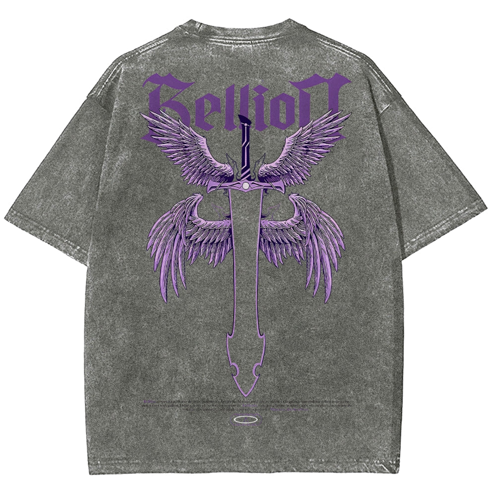 solo leveling Unisex Fit Washed T-Shirt 2502007529