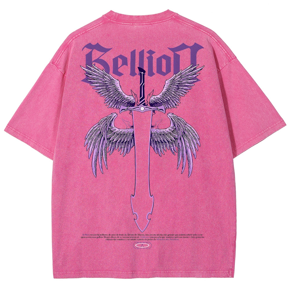 solo leveling Unisex Fit Washed T-Shirt 2502007529