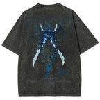 solo leveling Unisex Fit Washed T-Shirt 2502007532