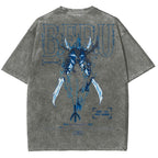 solo leveling Unisex Fit Washed T-Shirt 2502007532