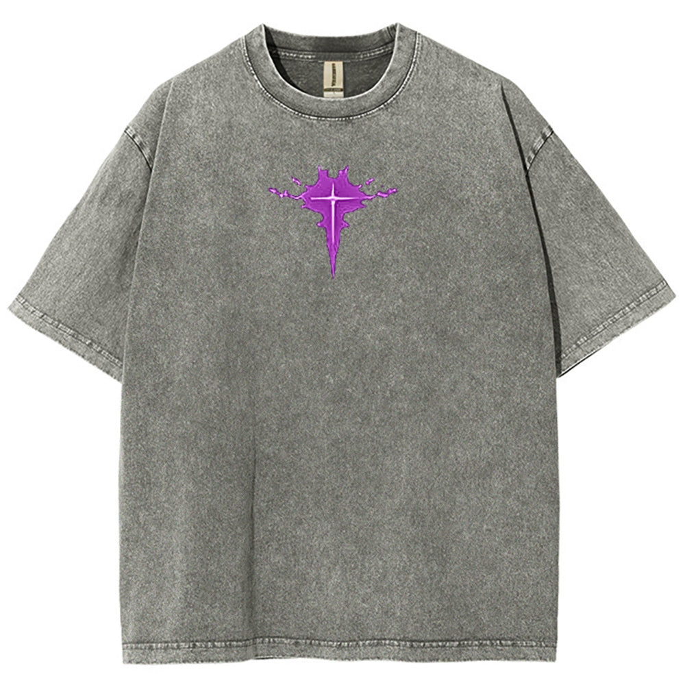 solo leveling Unisex Fit Washed T-Shirt 2502007599