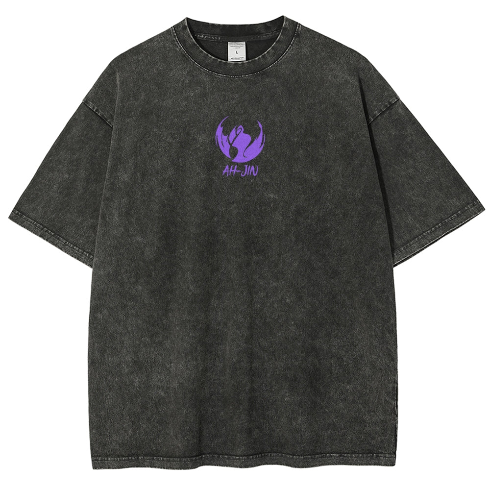 solo leveling Unisex Fit Washed T-Shirt 2502007601