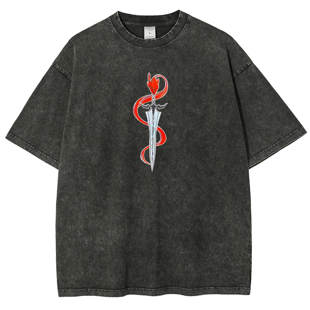 Solo-leveling Unisex Fit Washed T-Shirt 2503010123