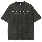 Solo-leveling Unisex Fit Washed T-Shirt 2503010752