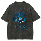 Solo-Leveling Unisex Fit Washed T-Shirt 2503012793