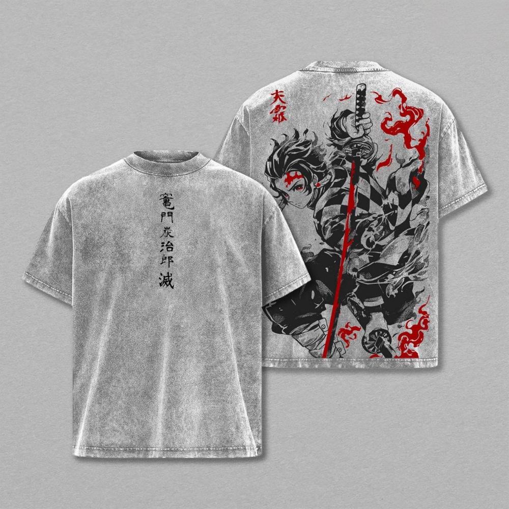Demon Slayer Tanjiro Vintage T-shirt/Crewneck/Hoodie