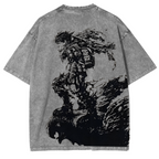 Fushiguro Toji Jujutsu Kaisen Anime Manga Washed Shirts