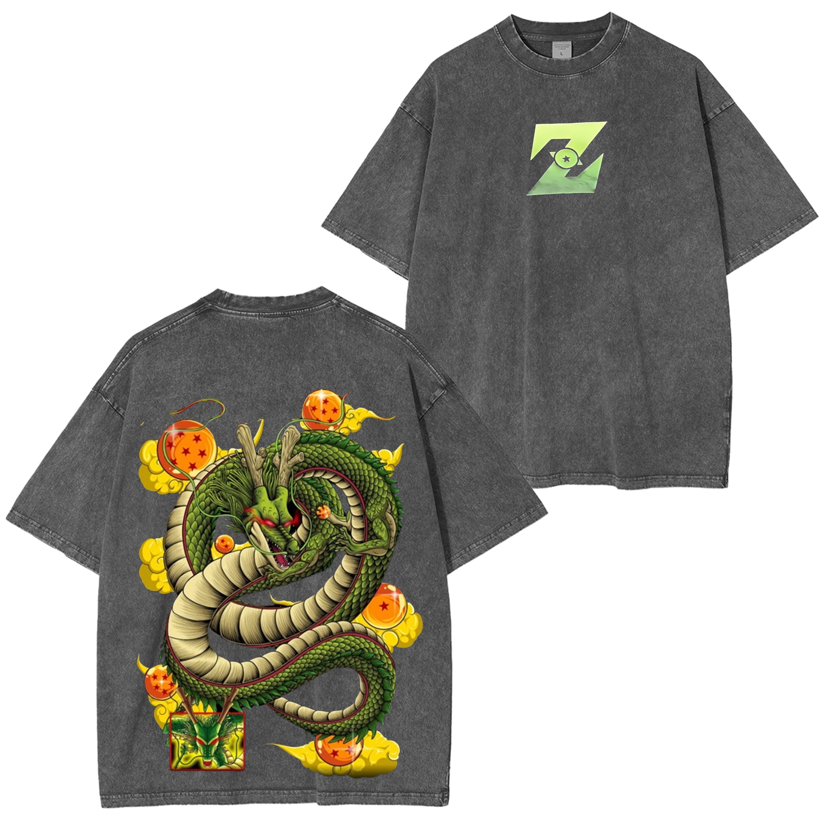 Dragon Ball Washed Shirts