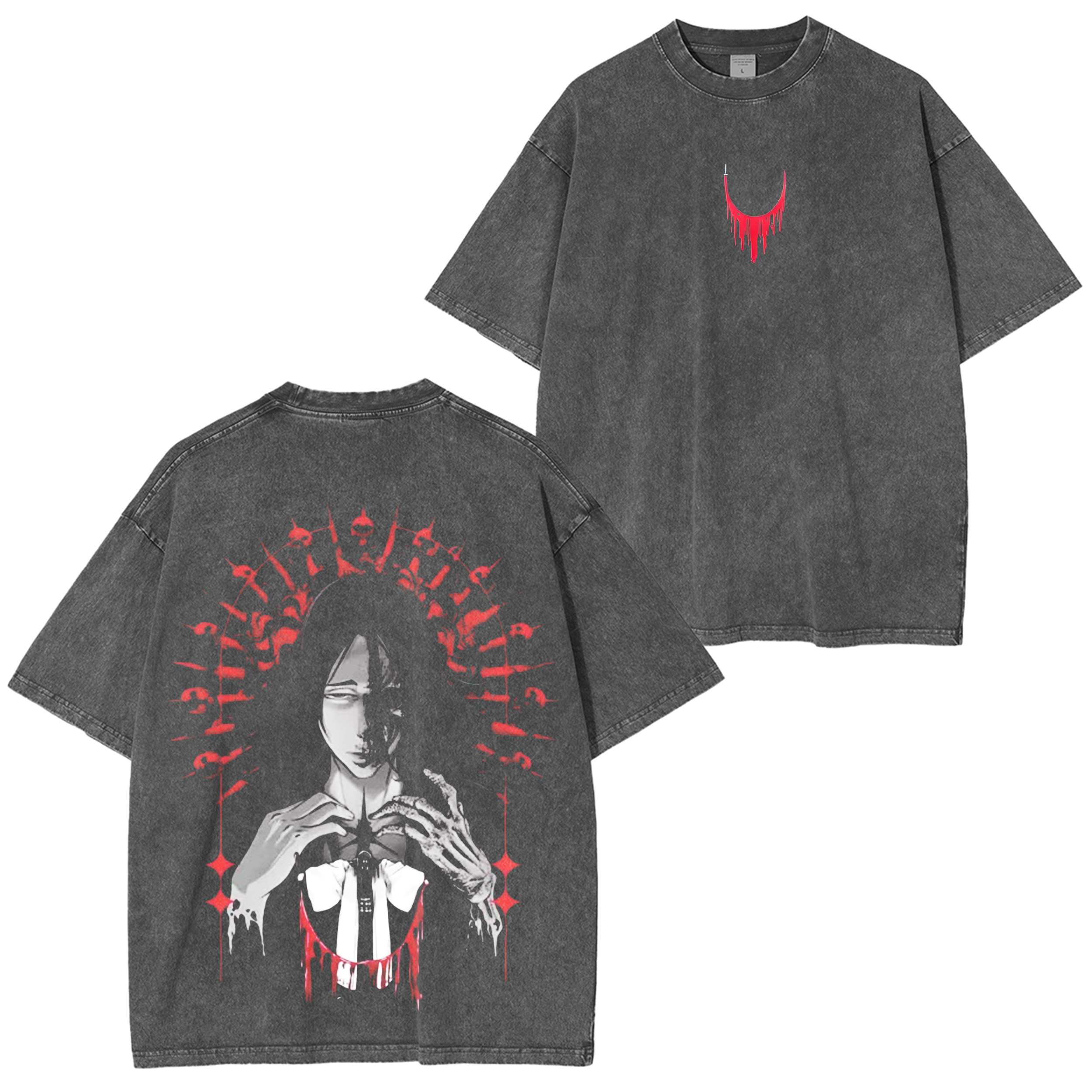 Hot Anime Bleach Kuchiki Byakuya Printed Tee