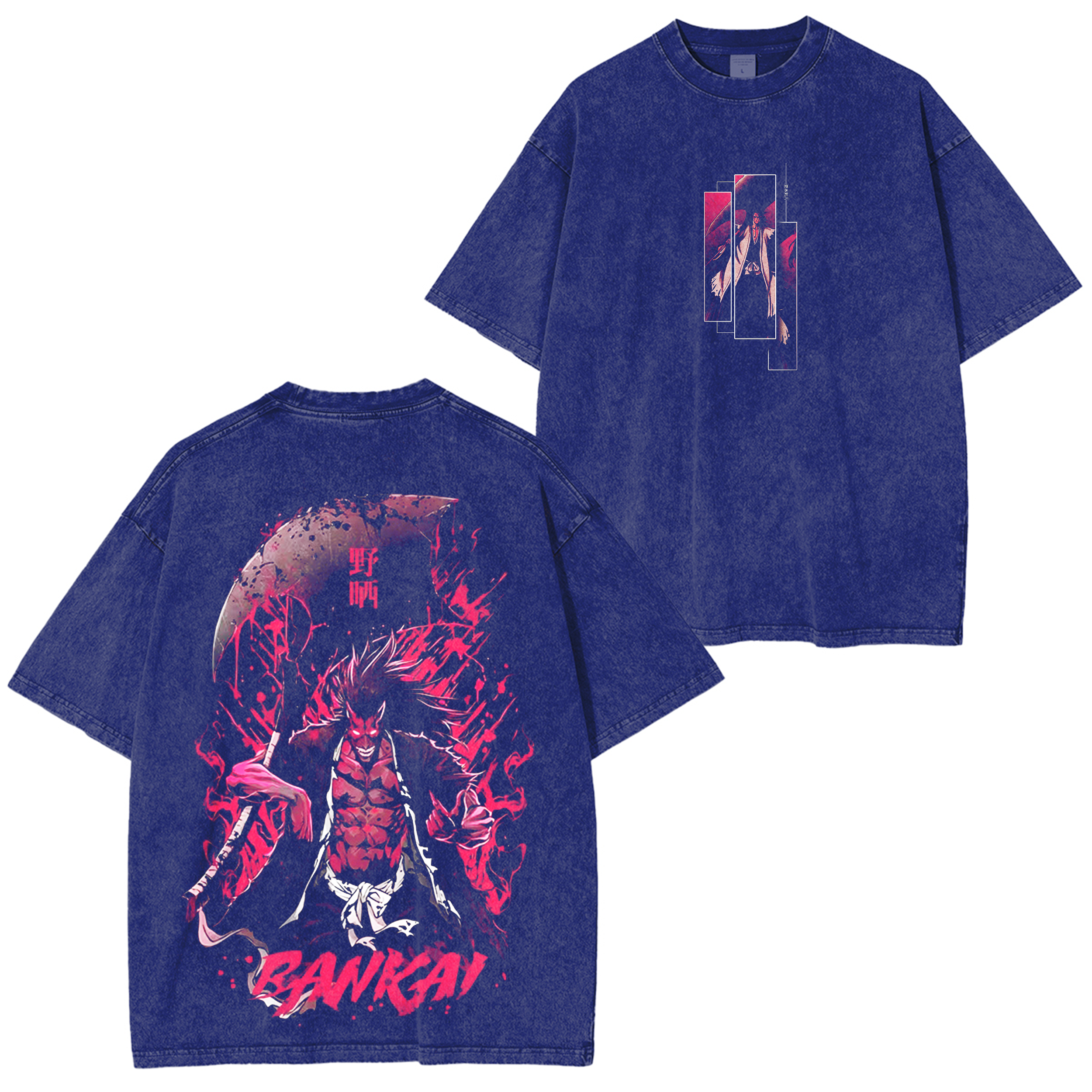 BLEACH Kenpachi Unisex Washed T-Shirt