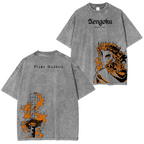 Demon Slayer Vintage Unisex Washed T-Shirt