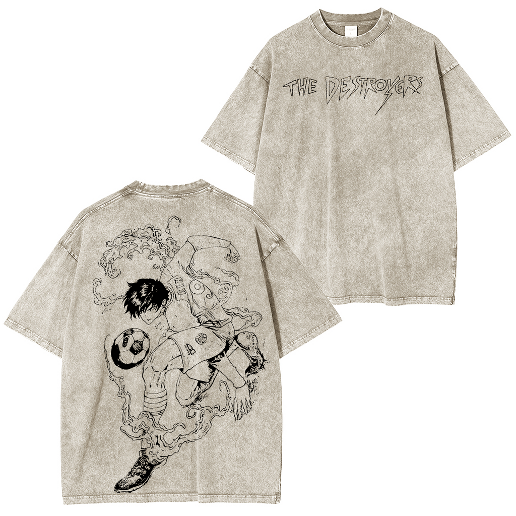 Blue Lock Villains Washed T-shirt