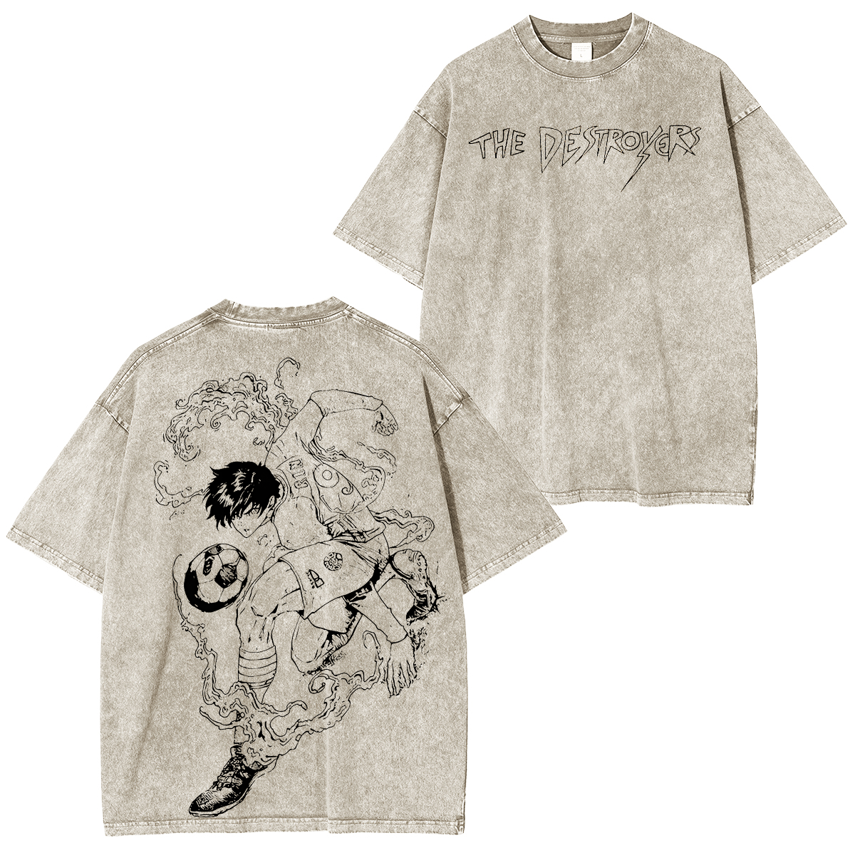 Blue Lock Villains Washed T-shirt