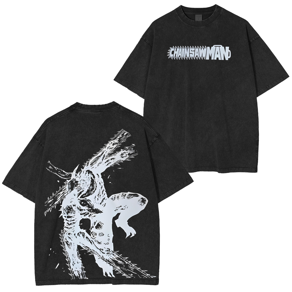 Chainsaw Man Vintage Washed Unisex T-Shirt
