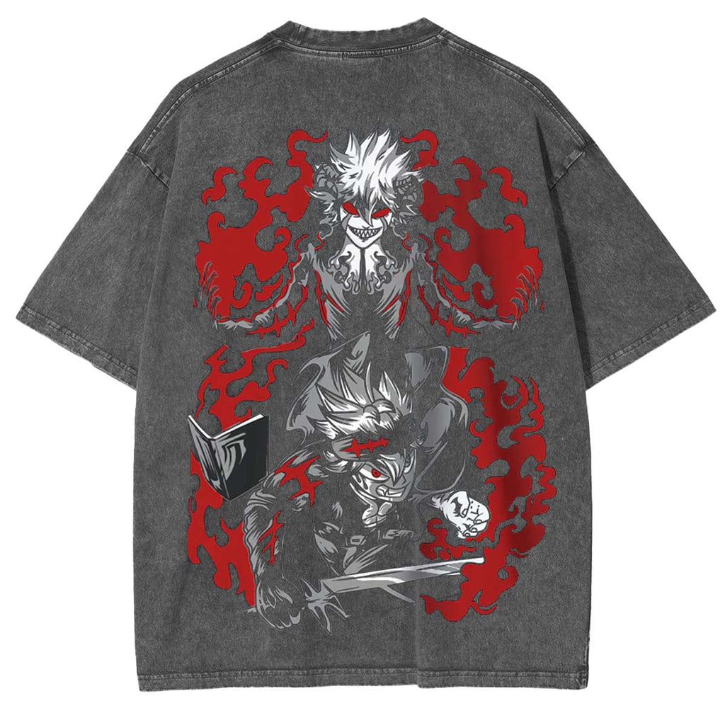 Asta Black Clover Oversized T-Shirt
