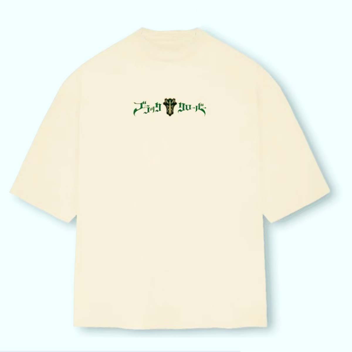 Oversized  Back Premium | BLACK CLOVER - LOUVA-A-DEUS VERDES Praying mantis in emerald green