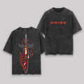 Solo Leveling Printed Unisex Washed T-Shirt