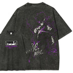 solo leveling Unisex Fit Washed T-Shirt 2501009734