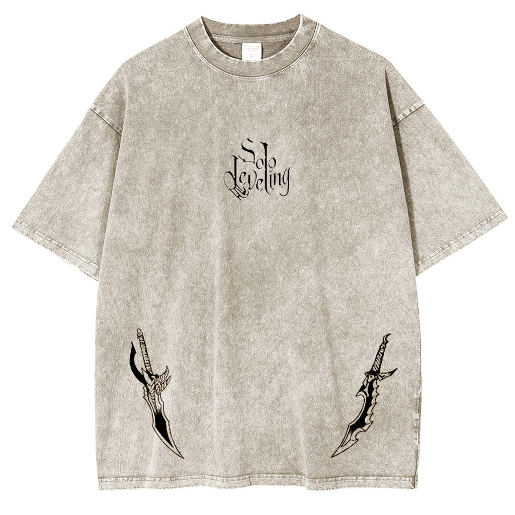 Solo Leveling Sung Jinwoo Anime T-Shirt