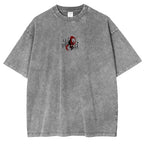 Tachima Anime Double Printed Washed Tee