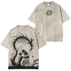 Fire Force Anime Unisex Washed T-Shirt