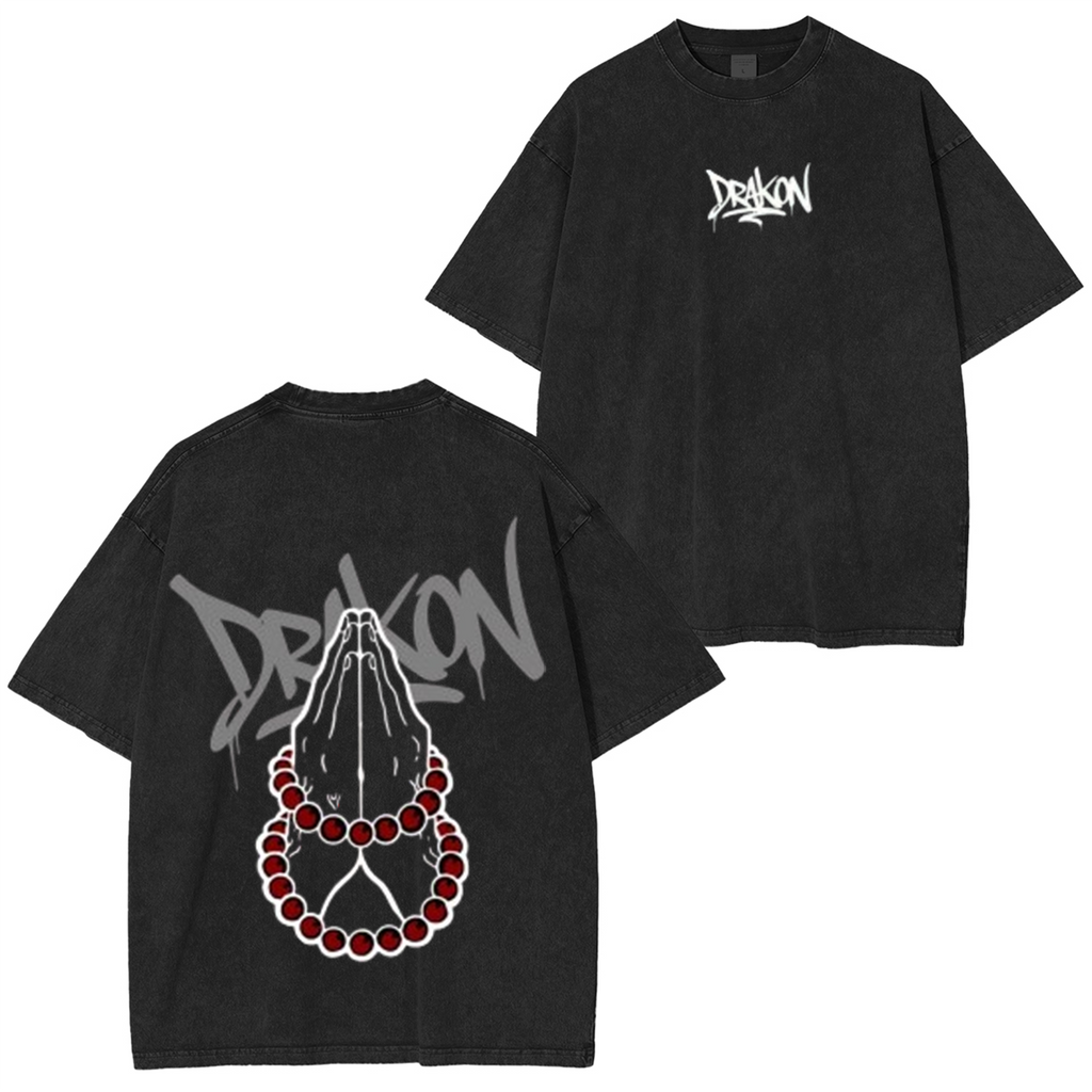 Demon Slayer Anime Unisex Washed T-Shirt